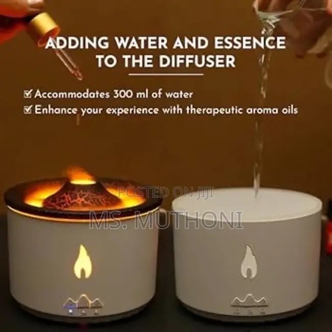 Volcano Aromatherapy Humidifier and Diffuser,