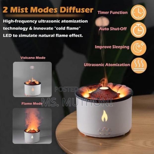 Volcano Aromatherapy Humidifier and Diffuser, - thumbnail 2