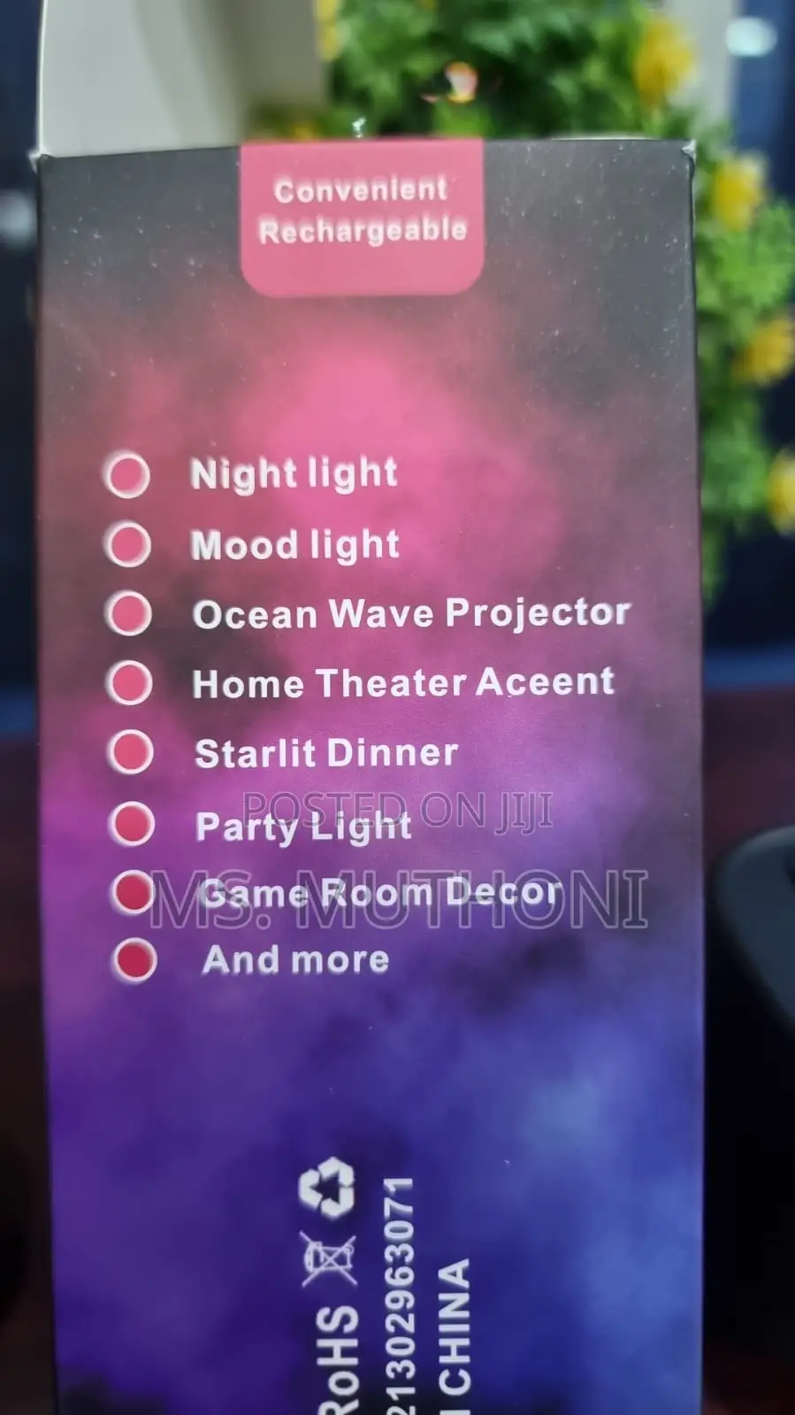 C211 Nebula Sky Projector, a Dual-Use Decor Device