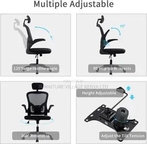 Office Chair; Ergonomic High Back Mesh Office Chair