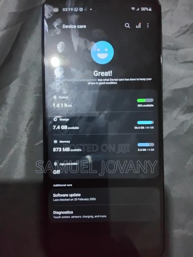 Samsung Galaxy A21s 64 GB Blue - thumbnail 4