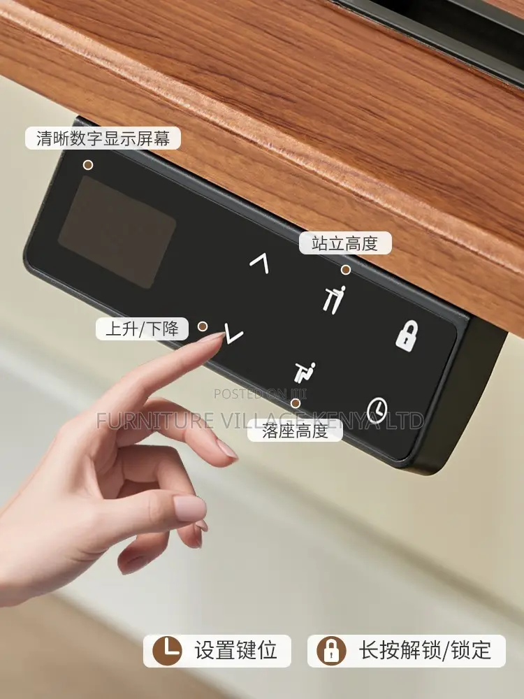 Office Desk; Height Adjustable Desk Electric Stand Up Desk