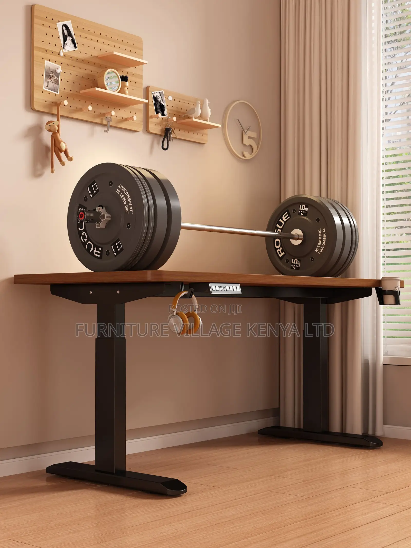 Office Desk; Height Adjustable Desk Electric Stand Up Desk