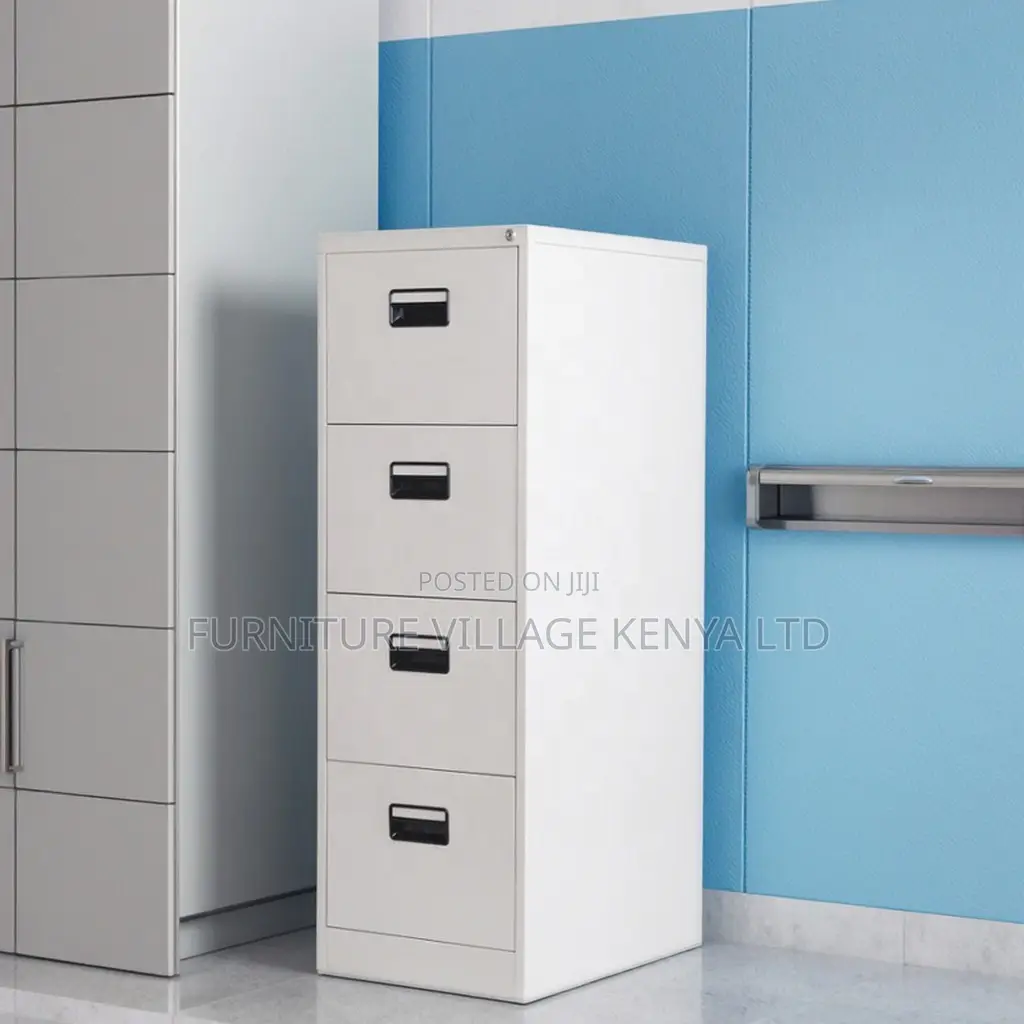Office Cabinet; 4- Drawer File Office Storage Cabinet