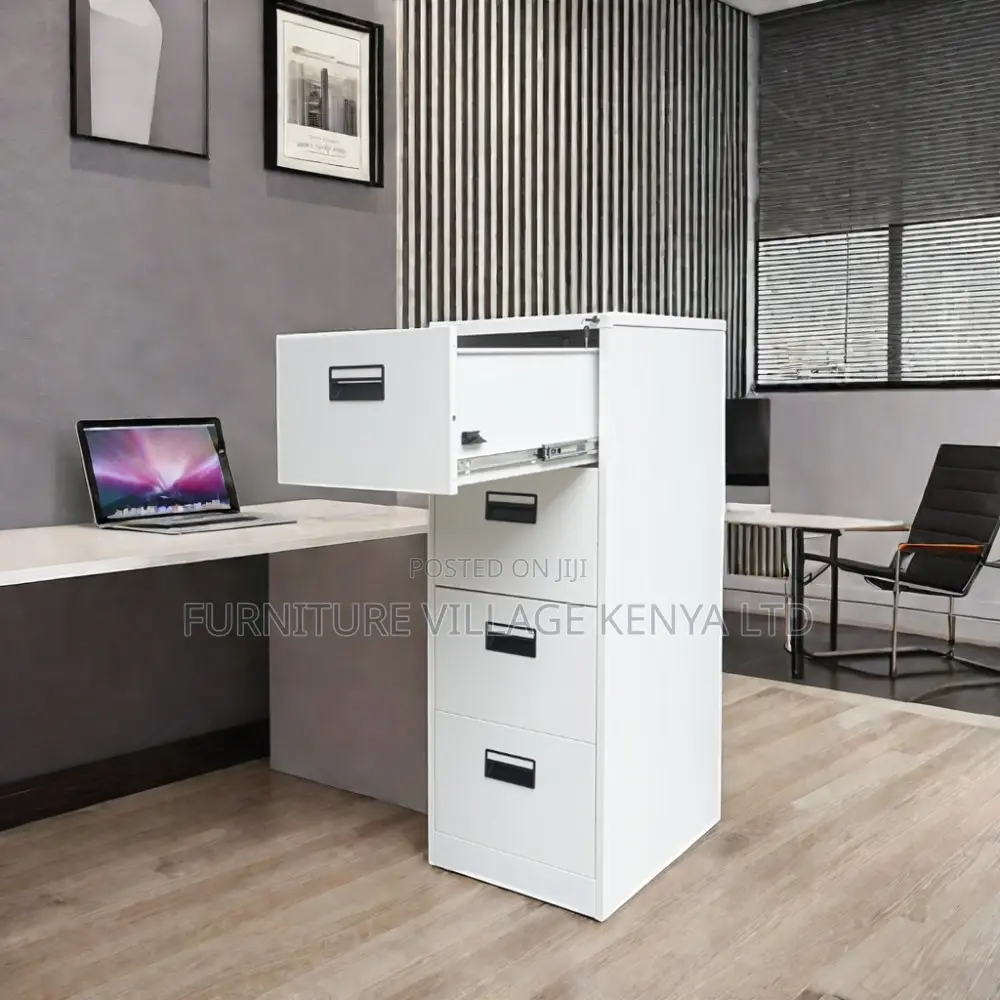Office Cabinet; 4- Drawer File Office Storage Cabinet