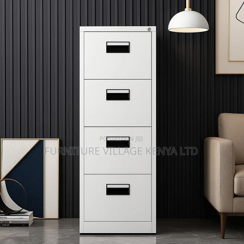 Office Cabinet; 4- Drawer File Office Storage Cabinet
