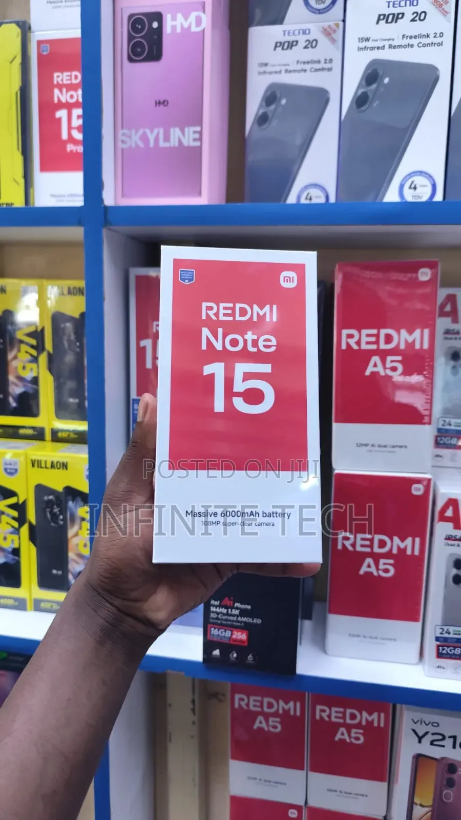 New Xiaomi Redmi Note 15 128 GB Black