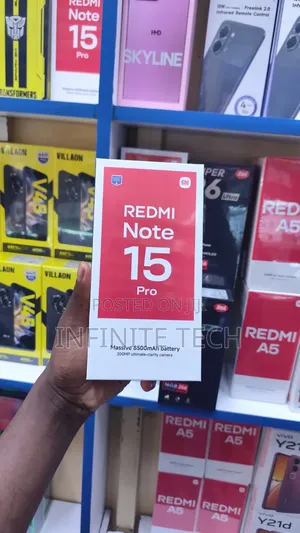 New Xiaomi Redmi Note 15 256 GB Black