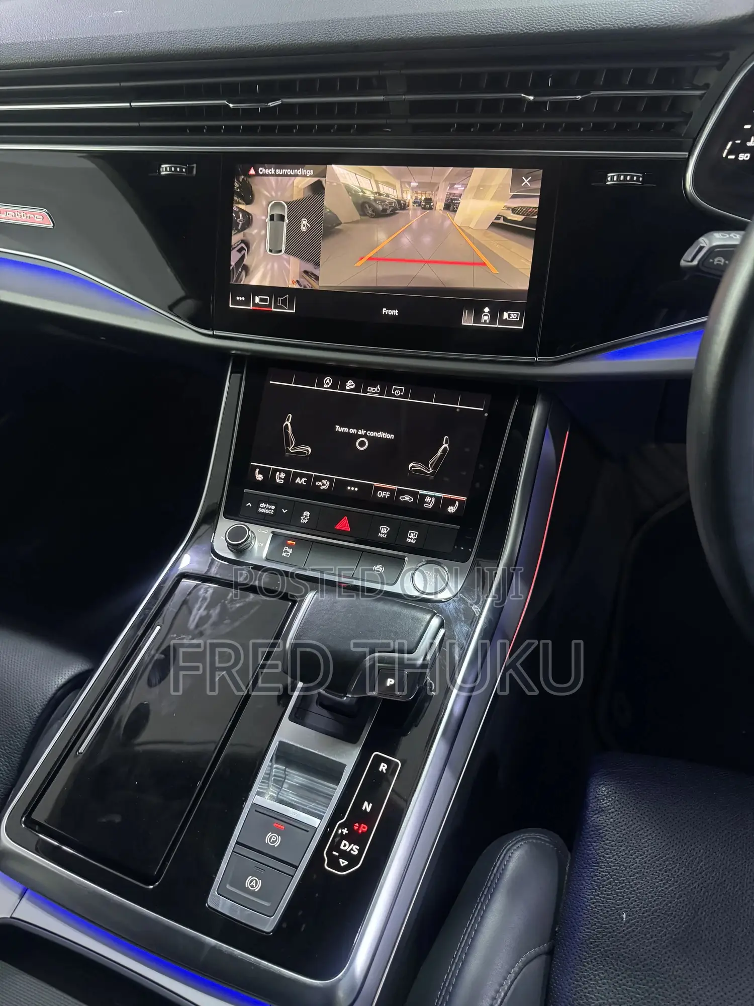 Audi Q8 3.0T Premium AWD quattro 2019 Blue