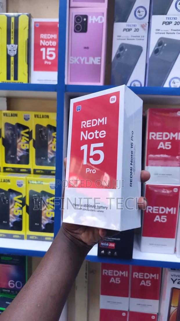 New Xiaomi Redmi Note 15 Pro 256 GB Black - thumbnail 2