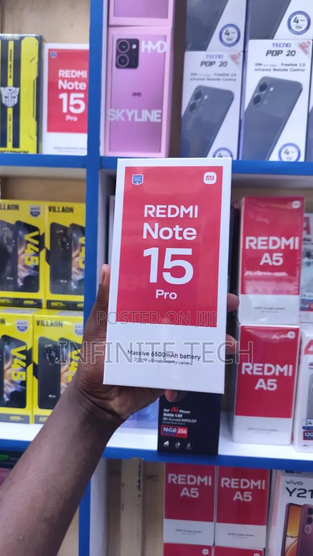 New Xiaomi Redmi Note 15 Pro 256 GB Black - thumbnail 3