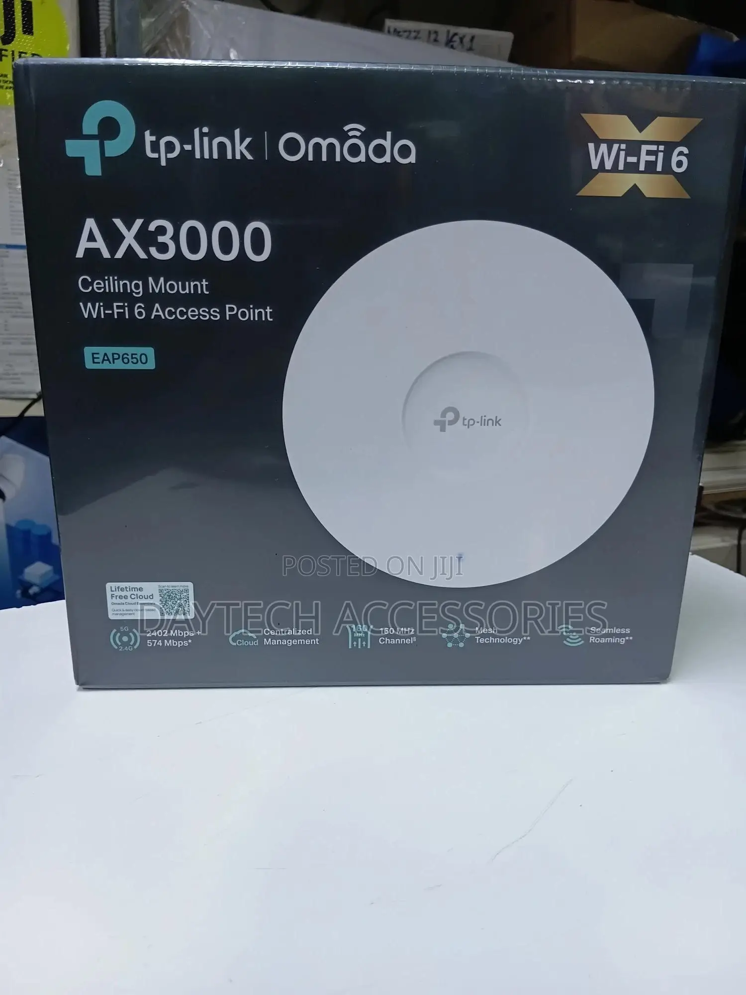 Tp-Link Ax3000 Indoor/Outdoor Wifi 6 Access Point – Tl-Eap650-Outdoor