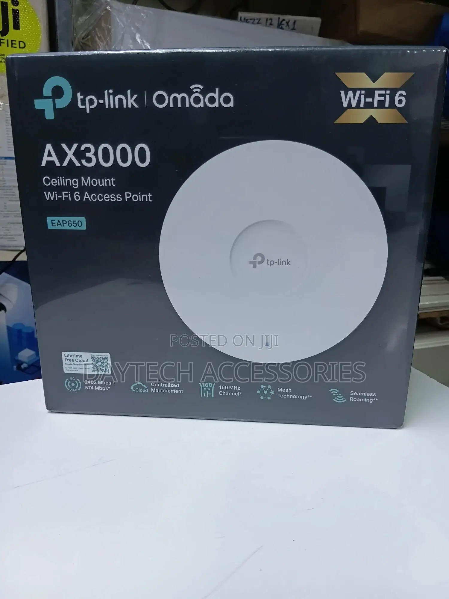 Tp-Link Ax3000 Indoor/Outdoor Wifi 6 Access Point – Tl-Eap650-Outdoor
