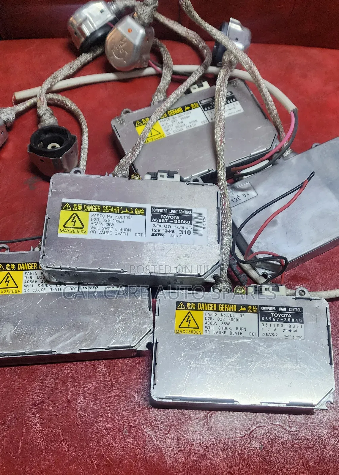 Headlights Ballast Computer Toyota