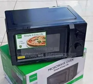 Colour Black New Syinix Manual Microwave