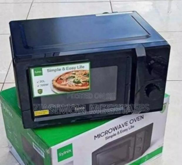 Colour Black New Syinix Manual Microwave