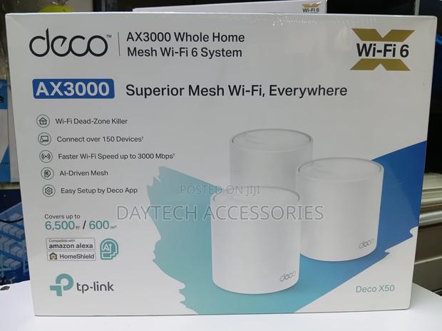 Tp-Link Deco X50(3-Pack) - Ax3000 Whole Home Mesh Wi-Fi 6