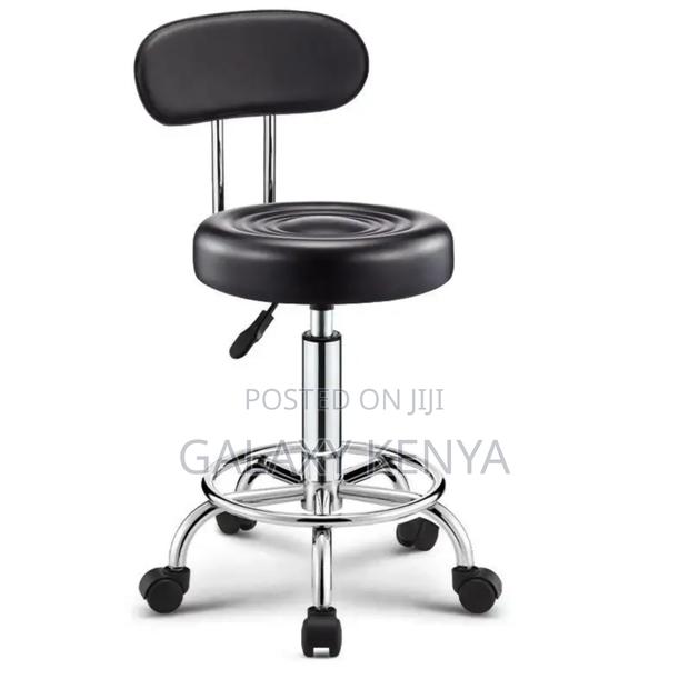 Salon/Barber Stool With Back Rest - main view