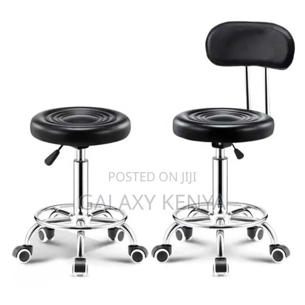 Salon/Barber Stool With Back Rest - thumbnail 3
