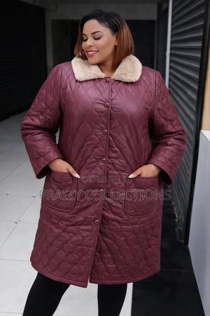 Elegant Leather Winter Trenchcoat - thumbnail 2