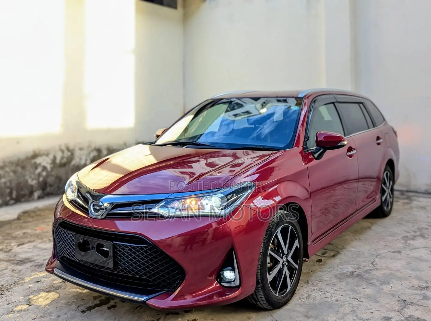 Toyota Corolla Fielder 2019 Burgundy