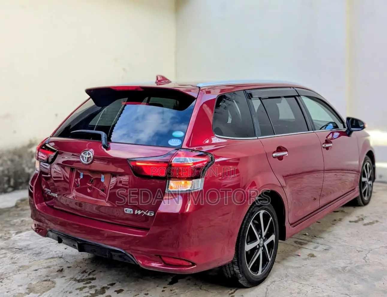 Toyota Corolla Fielder 2019 Burgundy