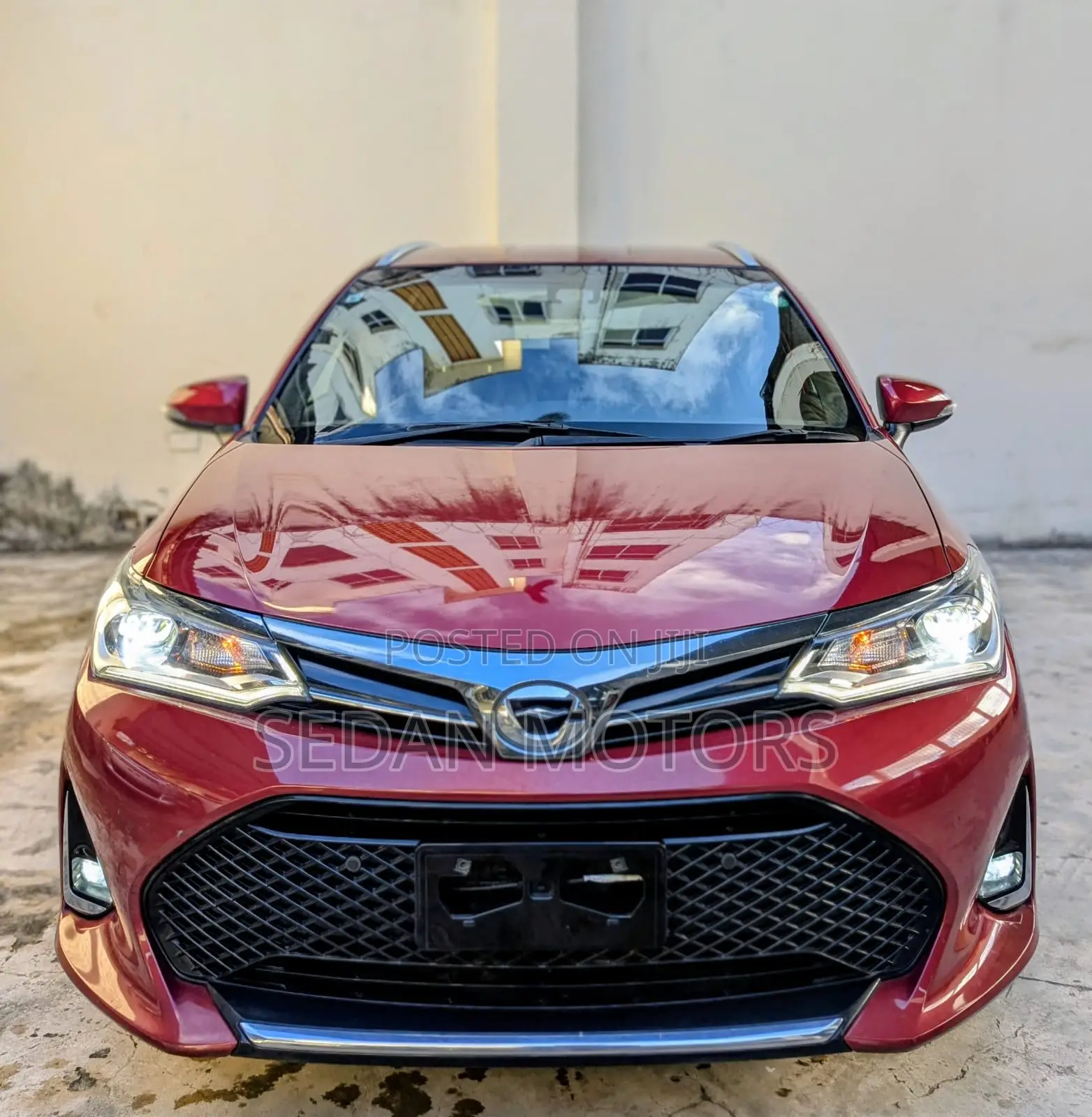 Toyota Corolla Fielder 2019 Burgundy