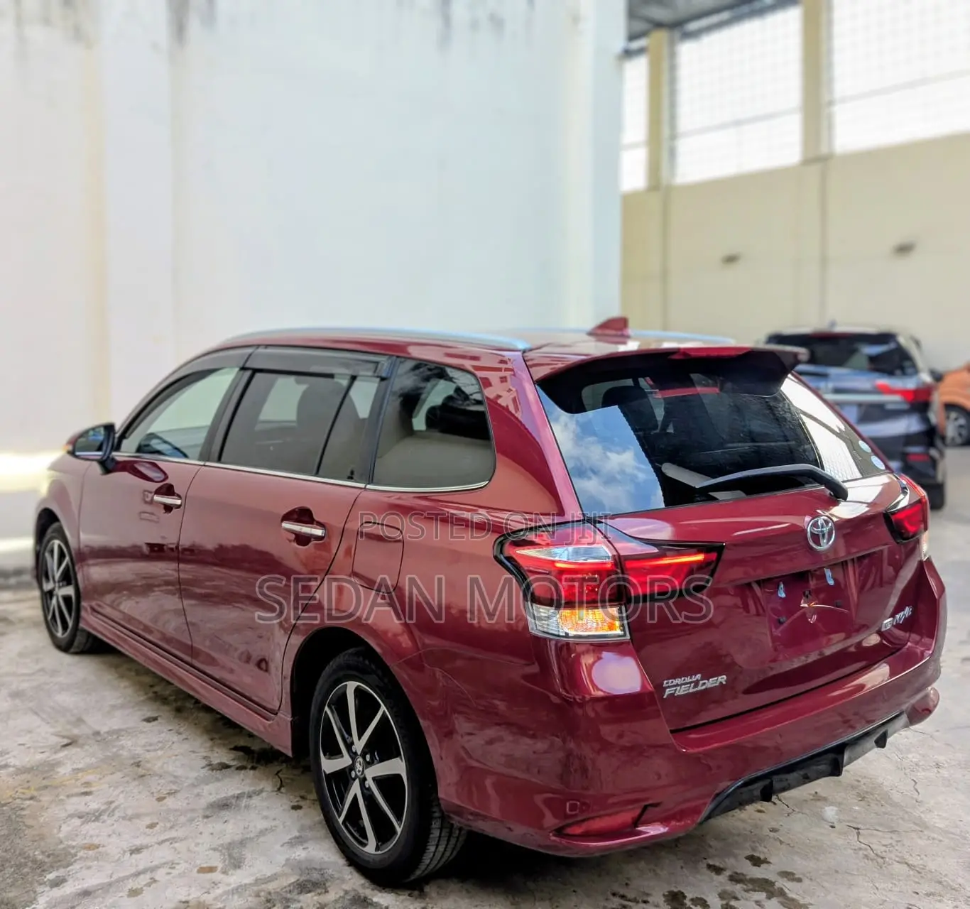 Toyota Corolla Fielder 2019 Burgundy