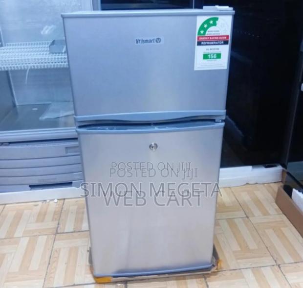 Two Doors. With Warranty Volsmart 108l Fridge