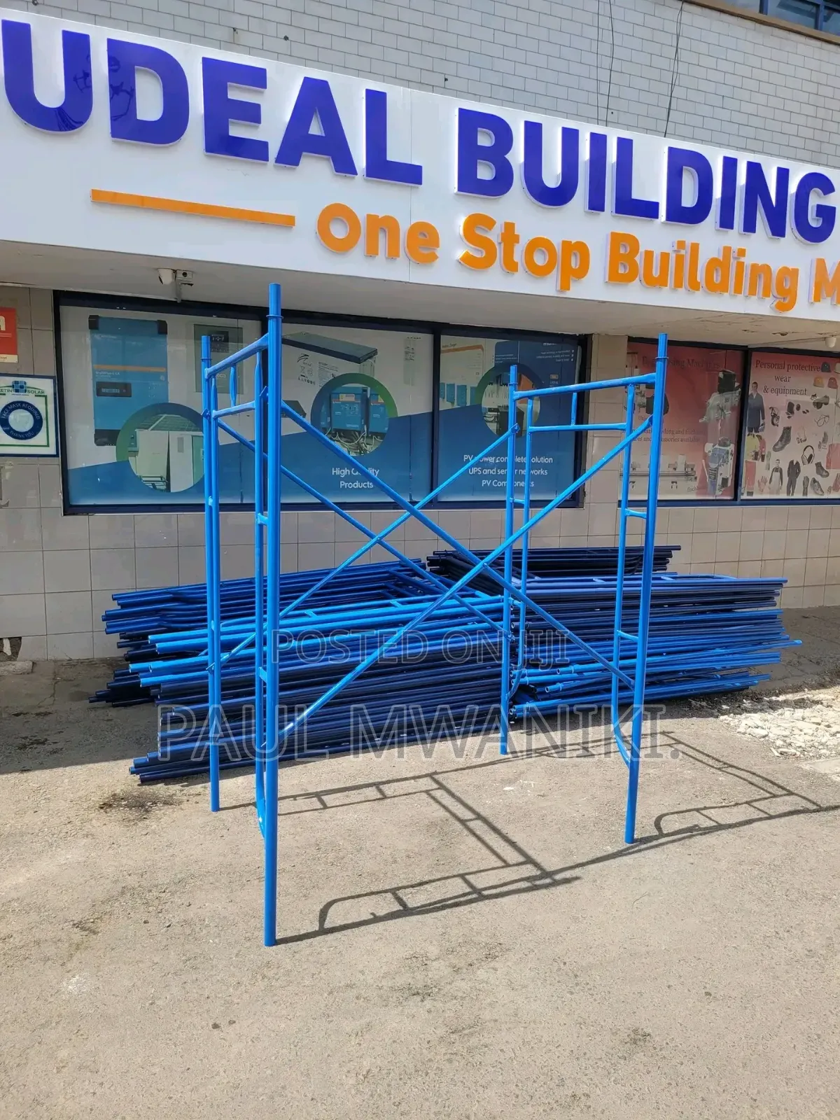 Heavy Duty Construction Ladders Available