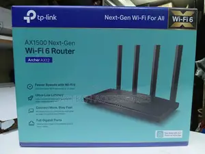 Tp-Link Archer Ax12 Ax1500 Dual-Band Wi-Fi 6 Router