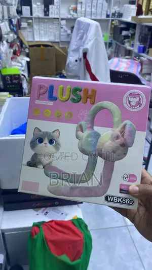 Plush Headphones(Wbk869)