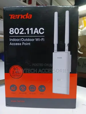 Tenda Oap1200 Indoor/Outdoor Wi-Fi Access Point.