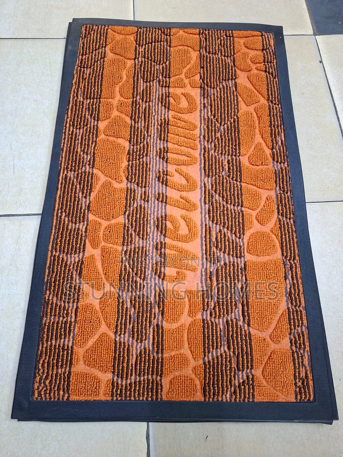 Welcome Rubber Bottom Door Mats
