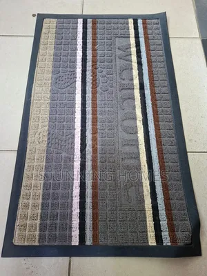 Welcome Rubber Bottom Door Mats