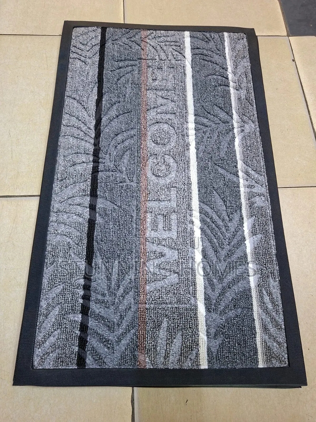 Welcome Rubber Bottom Door Mats