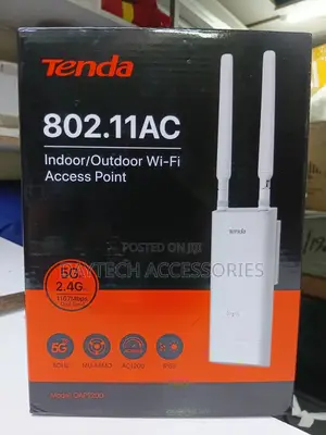 Tenda Oap1200 Rugged Ac1200 Dual-Band Outdoor Wi-Fi Access Point