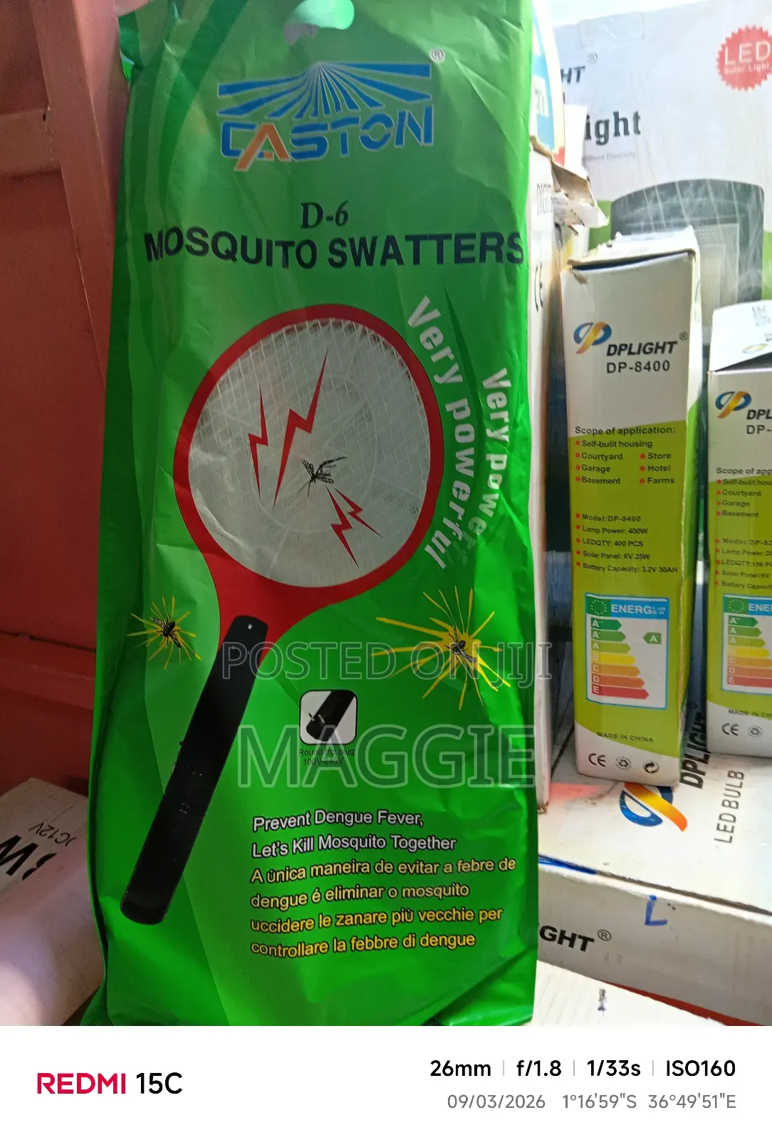 Caston D-6 Mosquito Swatters