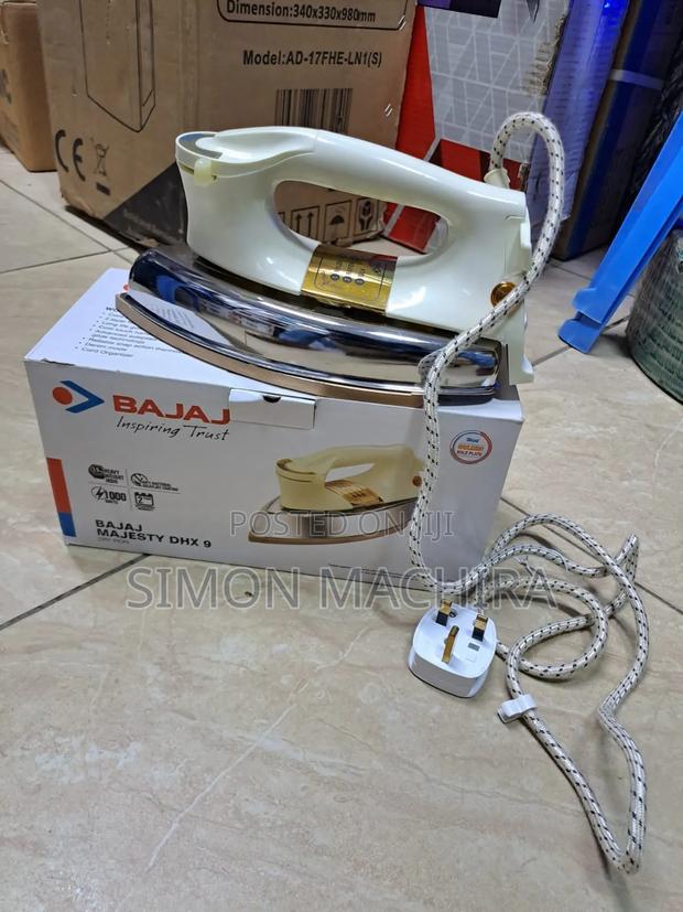 Bajaj Dry Iron Heavy Duty Commercial No Stock Plate