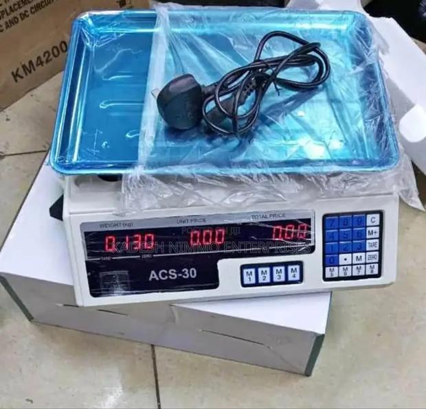 Digital Price Computing Weighing Scale Flat Top - main view