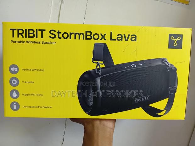 Tribit Stormbox Lava Portable Bluetooth Speaker 80w. - main view