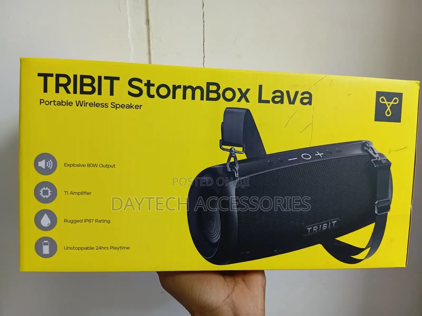 Tribit Stormbox Lava Portable Bluetooth Speaker 80w.
