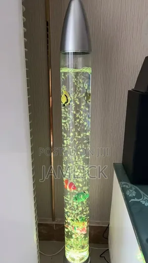 70cm Led Aquarium Bubble Fish Tube Floor Lamp –Hk