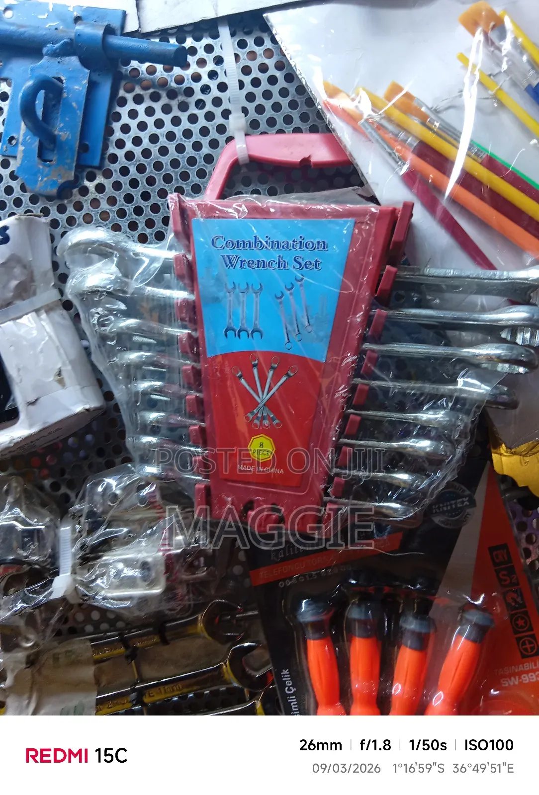 8 Combination Wrench Set