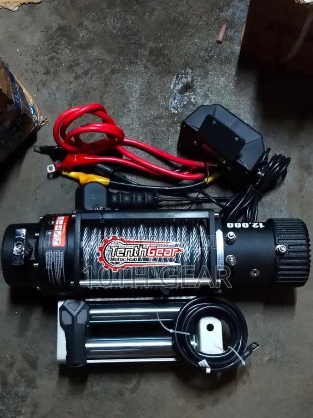 Heavy Duty Electric Winch.12000lbs 12v - main view