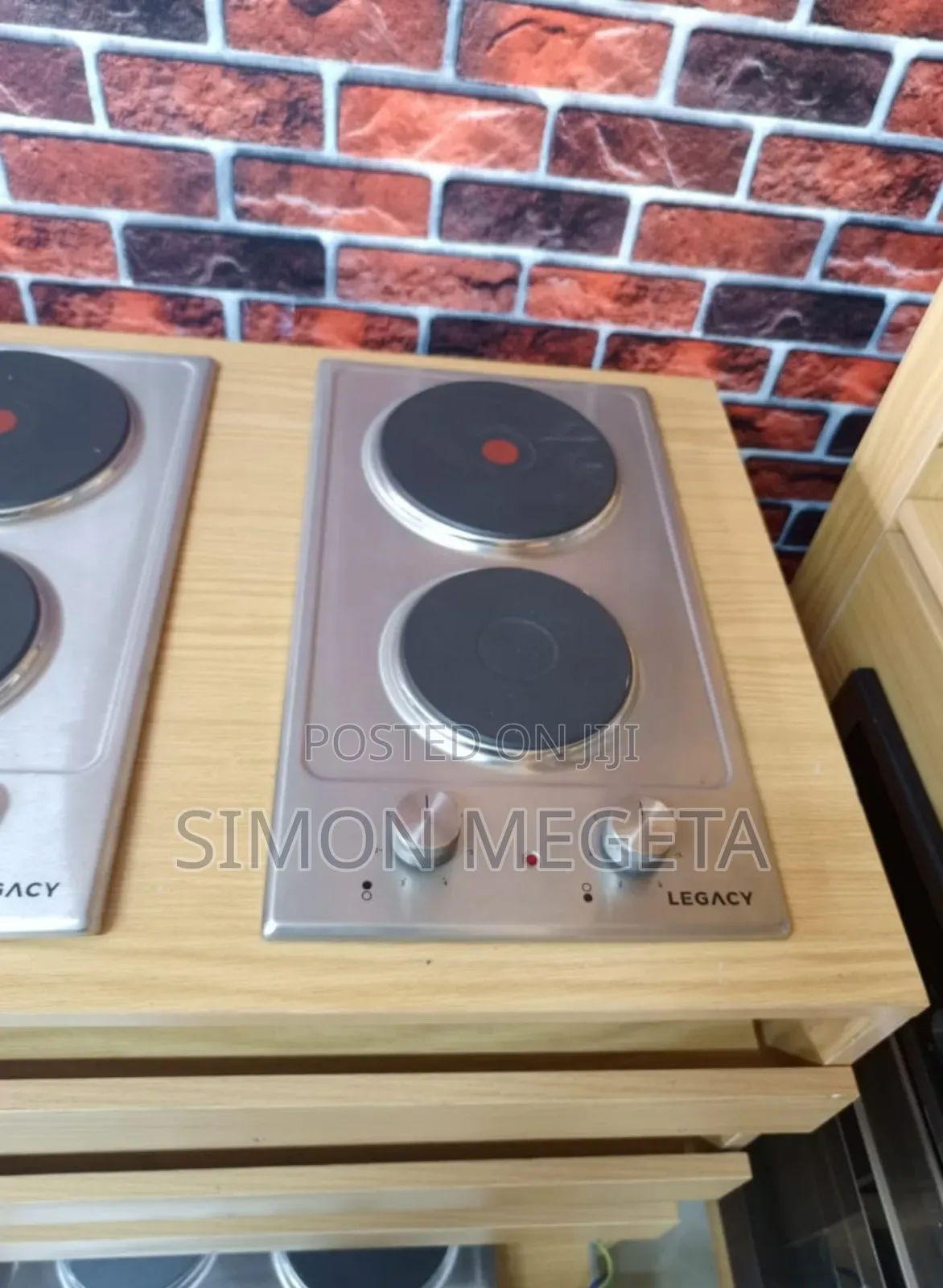 Legacy Electric 2 Burner Inbuilt Hob Cooker
