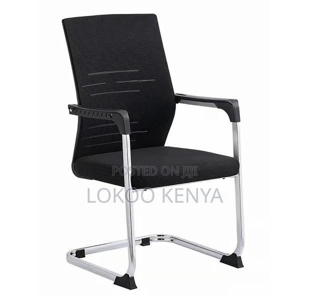 Office Chair; Mesh Ergonomic Mid Back Office Boardroom Chair - thumbnail 7