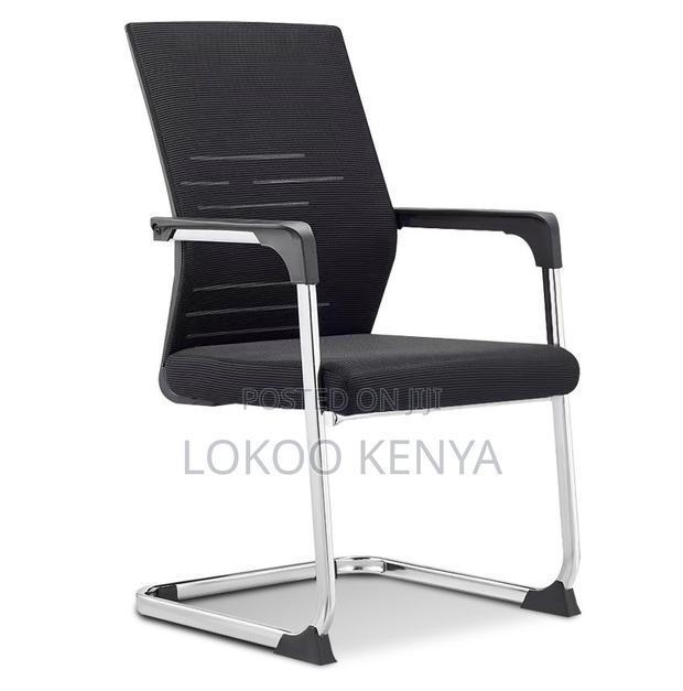 Office Chair; Mesh Ergonomic Mid Back Office Boardroom Chair - thumbnail 8