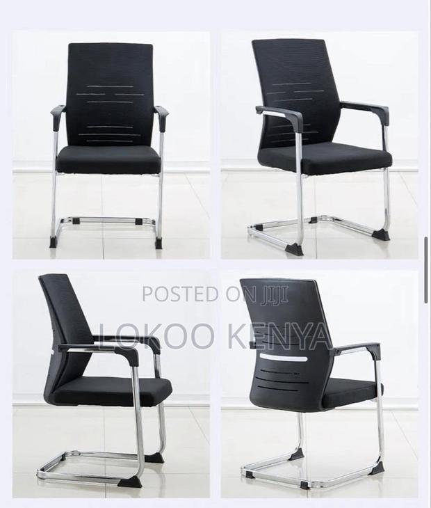 Office Chair; Mesh Ergonomic Mid Back Office Boardroom Chair - thumbnail 16