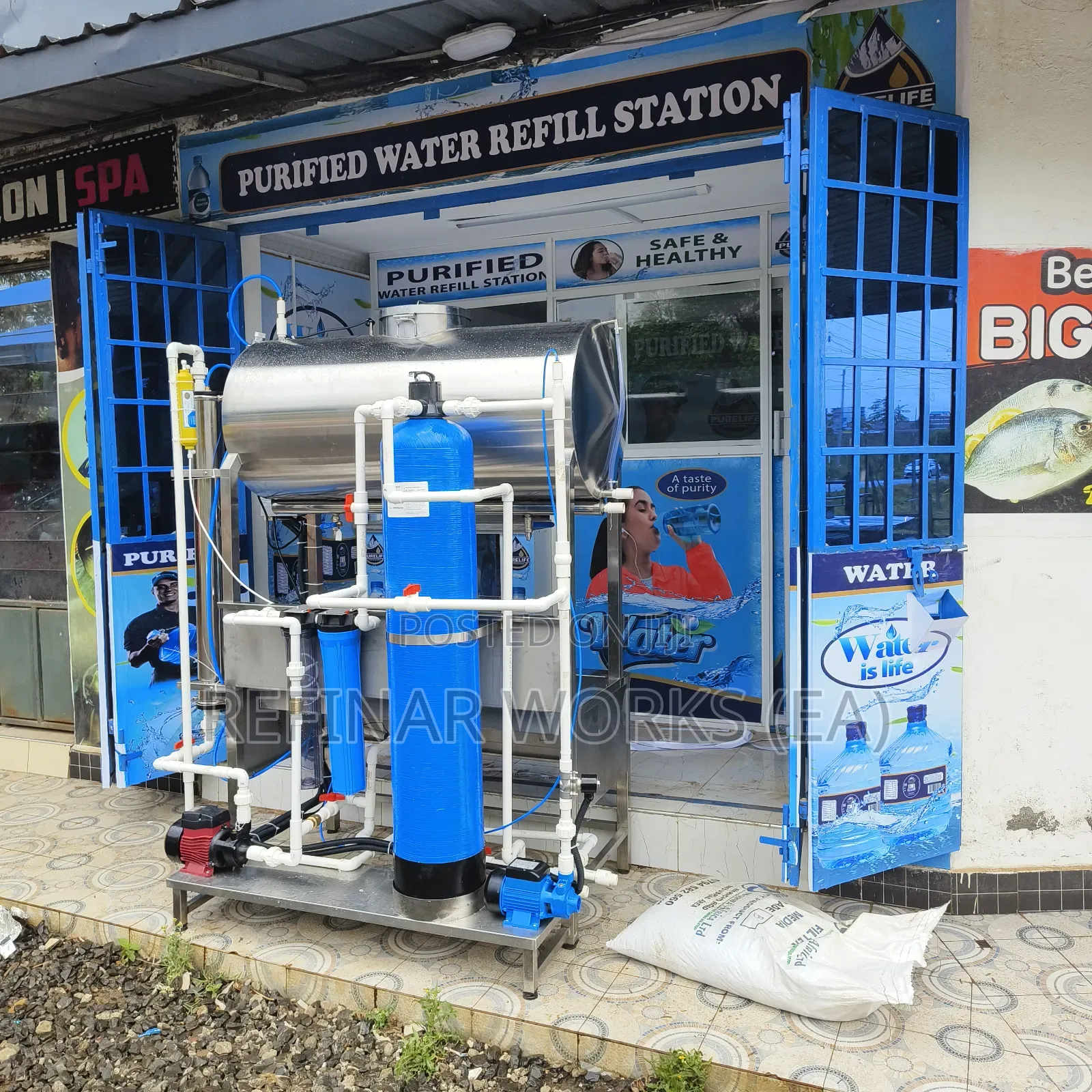 Borehole Water Treatment System Installation | Reverse Osmosis Experts